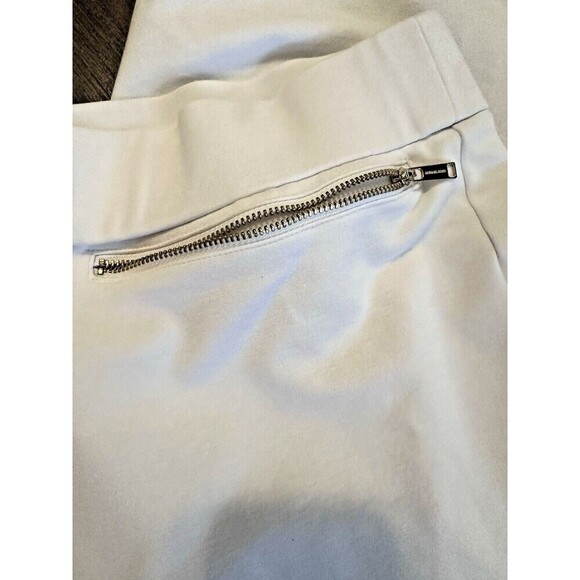 Michael Kors Women's  Plus Size High-Rise Pull-On Pants Slimming White 3X - Picture 3 of 6
